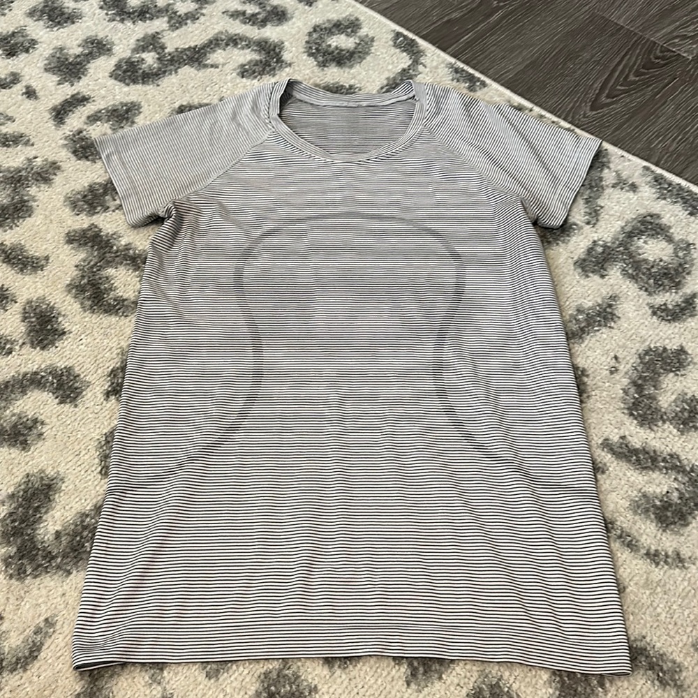 lululemon striped swiftly tech